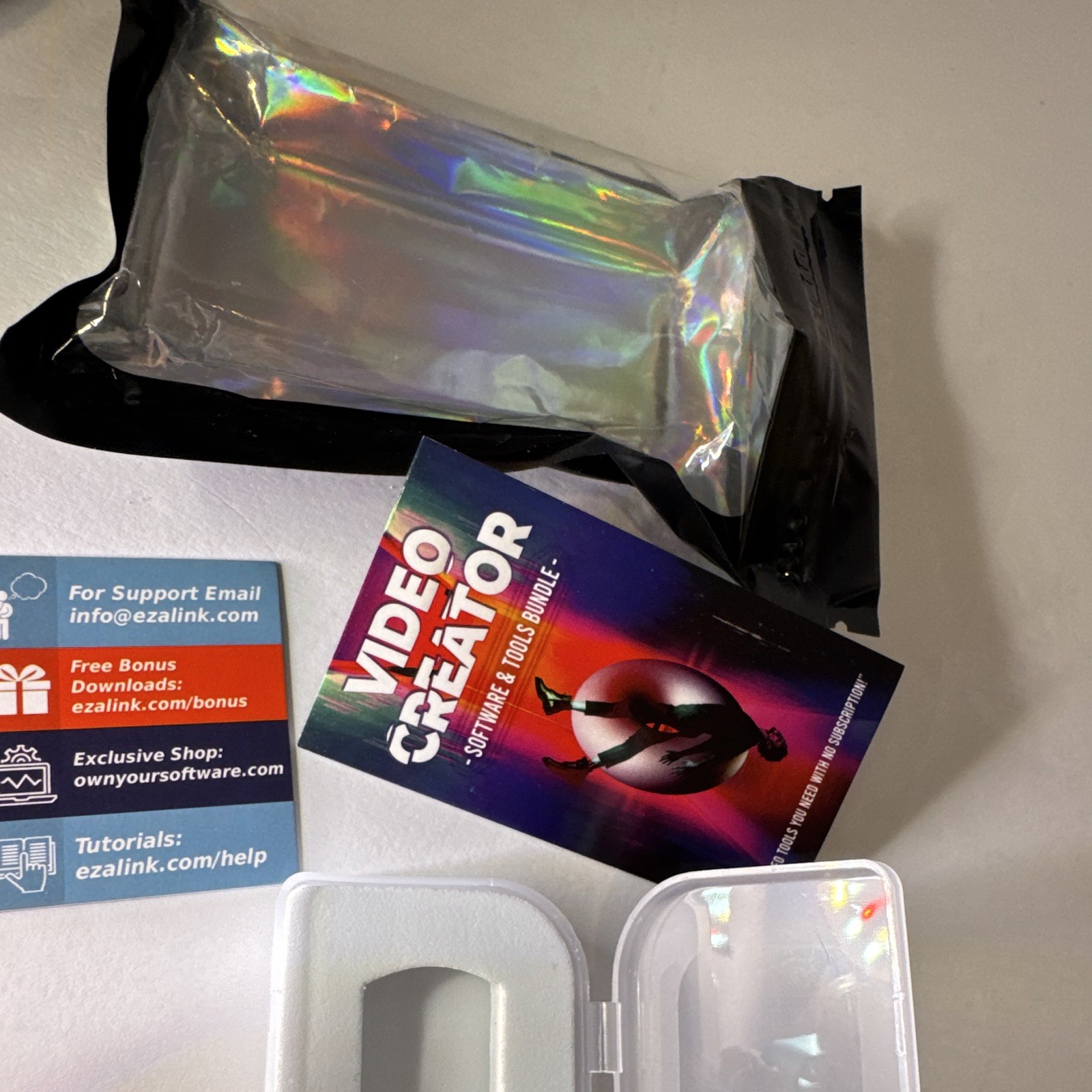 Video Creator Software & Tools Bundle Video Editing for Windows Mac 64GB USB