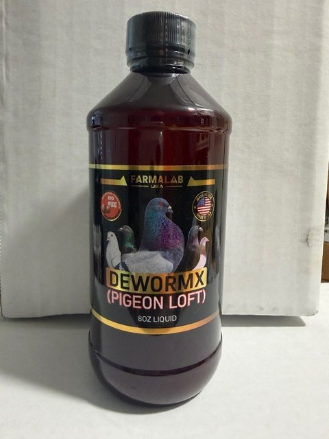 FARMALAB DeworMX PIGEON LOFT 8oz liquid