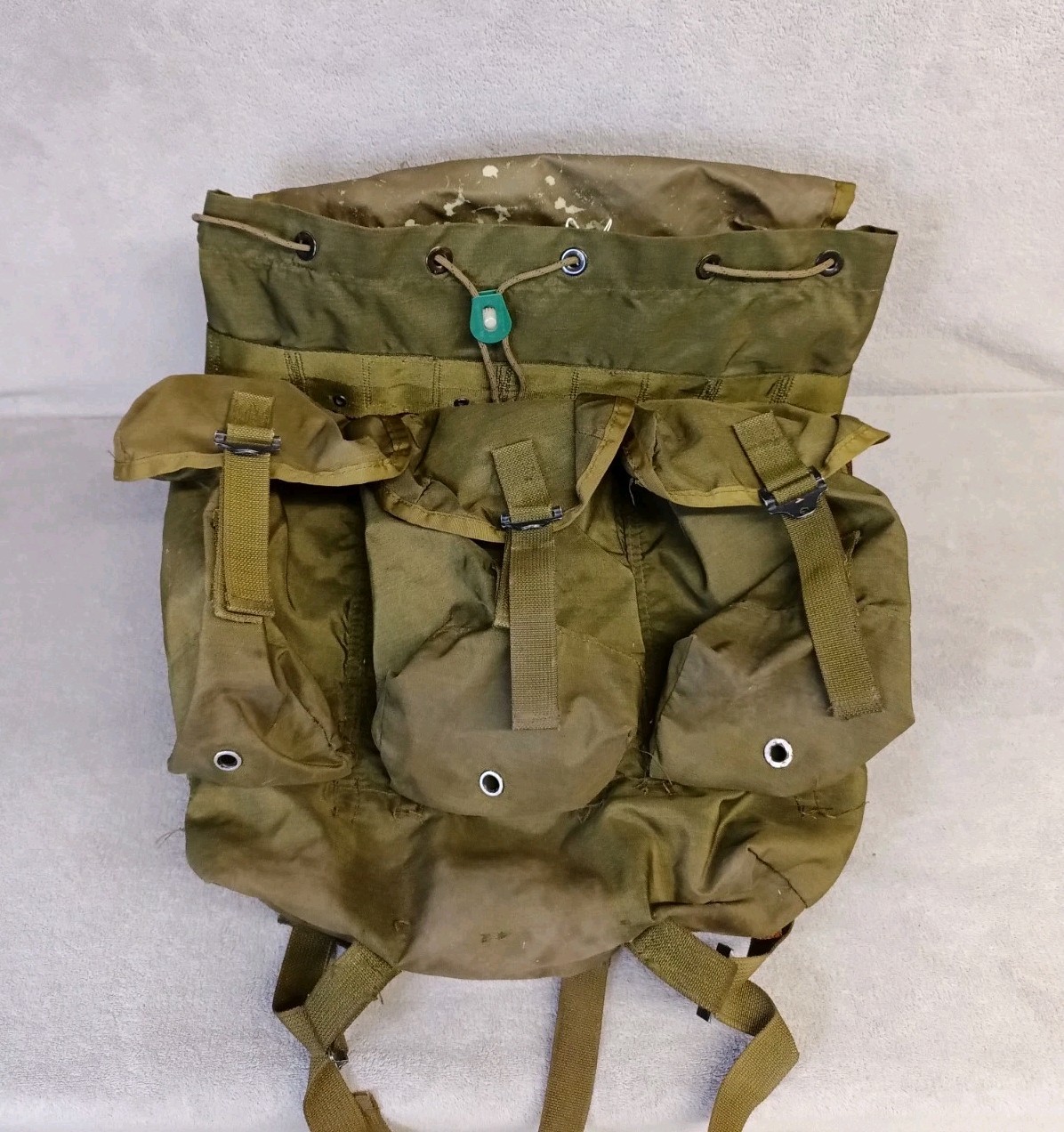 USGI Field Back Pack Combat Nylon Large LC-1 Large Green BPS No Frame