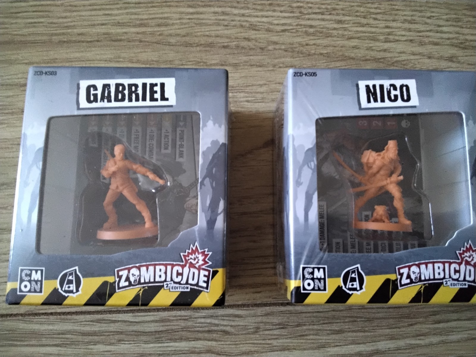 ZOMBICIDE GABRIEL AND NICO new never opened