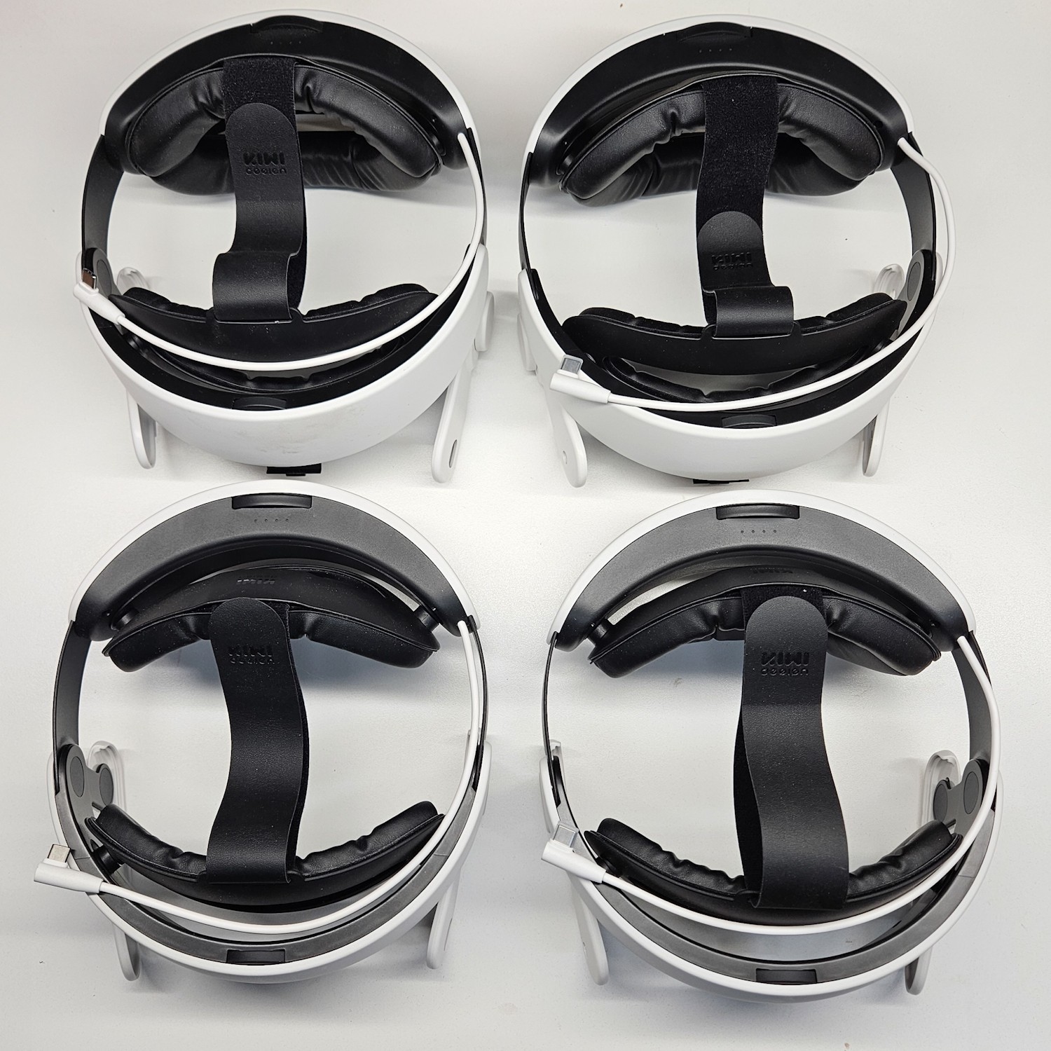 4x KIWI design H4 Boost Comfort Head Strap for Meta/Oculus Quest 3/Quest 3s