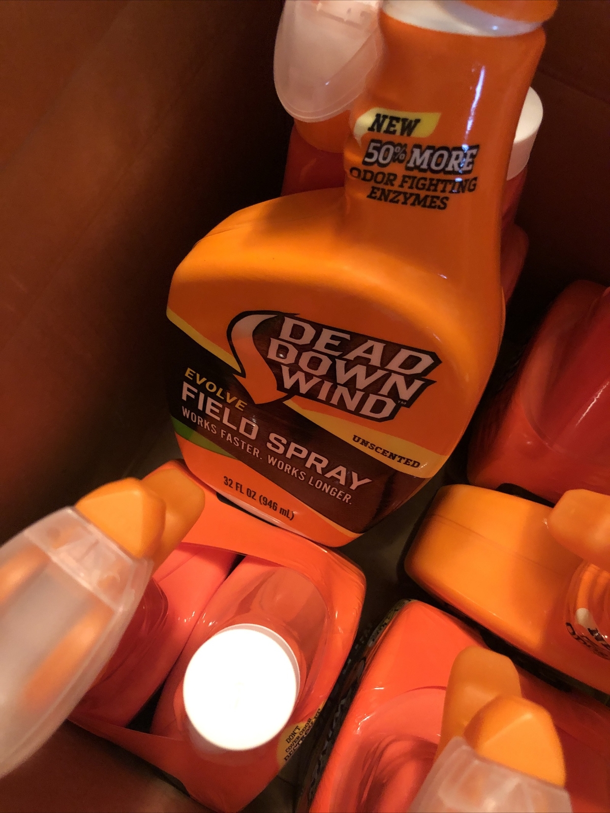10x Dead Down Wind Unscented Evolve Field Spray 32oz Bottles