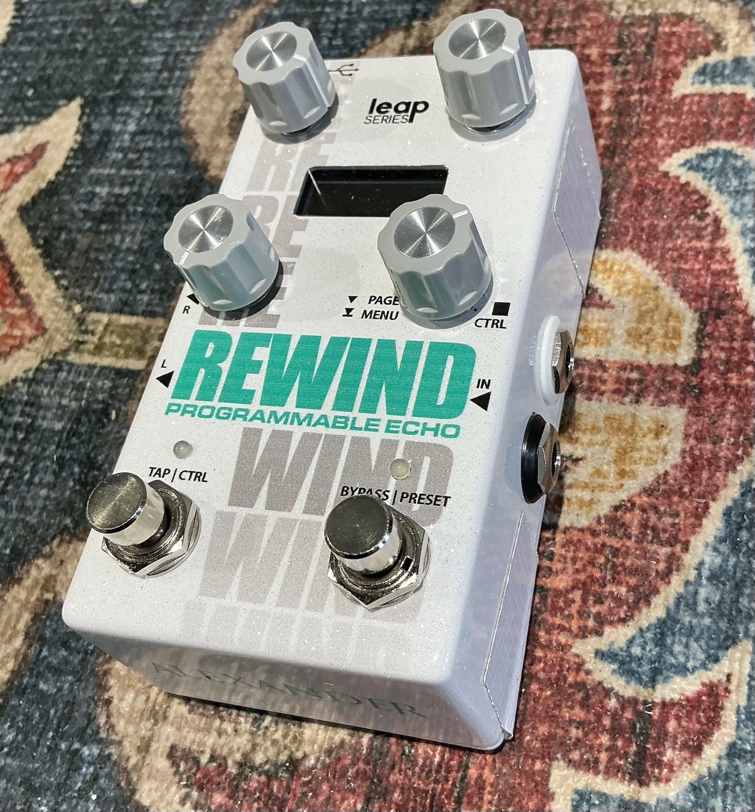 Alexander Pedals Rewind Programmable Echo Effect Pedal - New