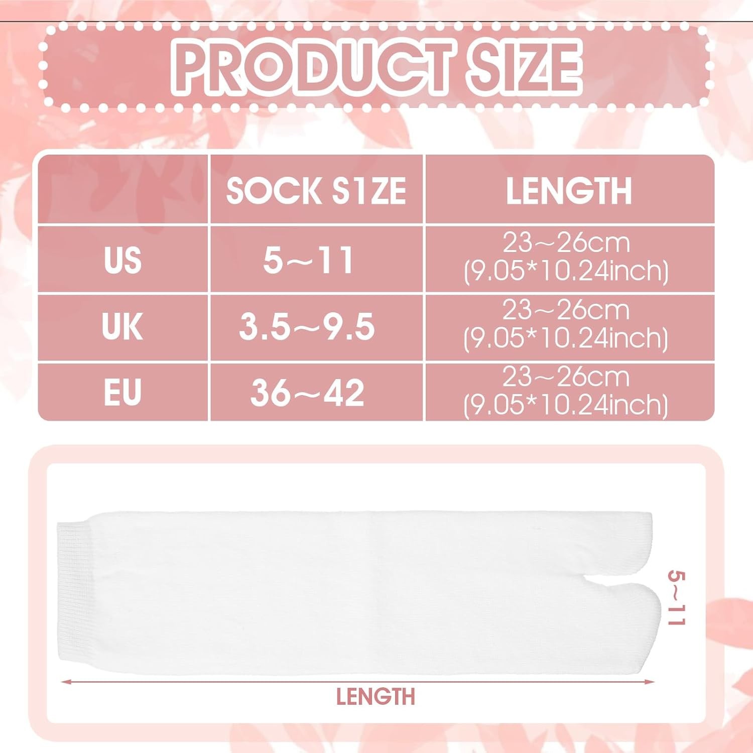 4 Pairs Japan Tabi Socks for Flip Flop, Japanese Elastic Cotton Split Toe Socks
