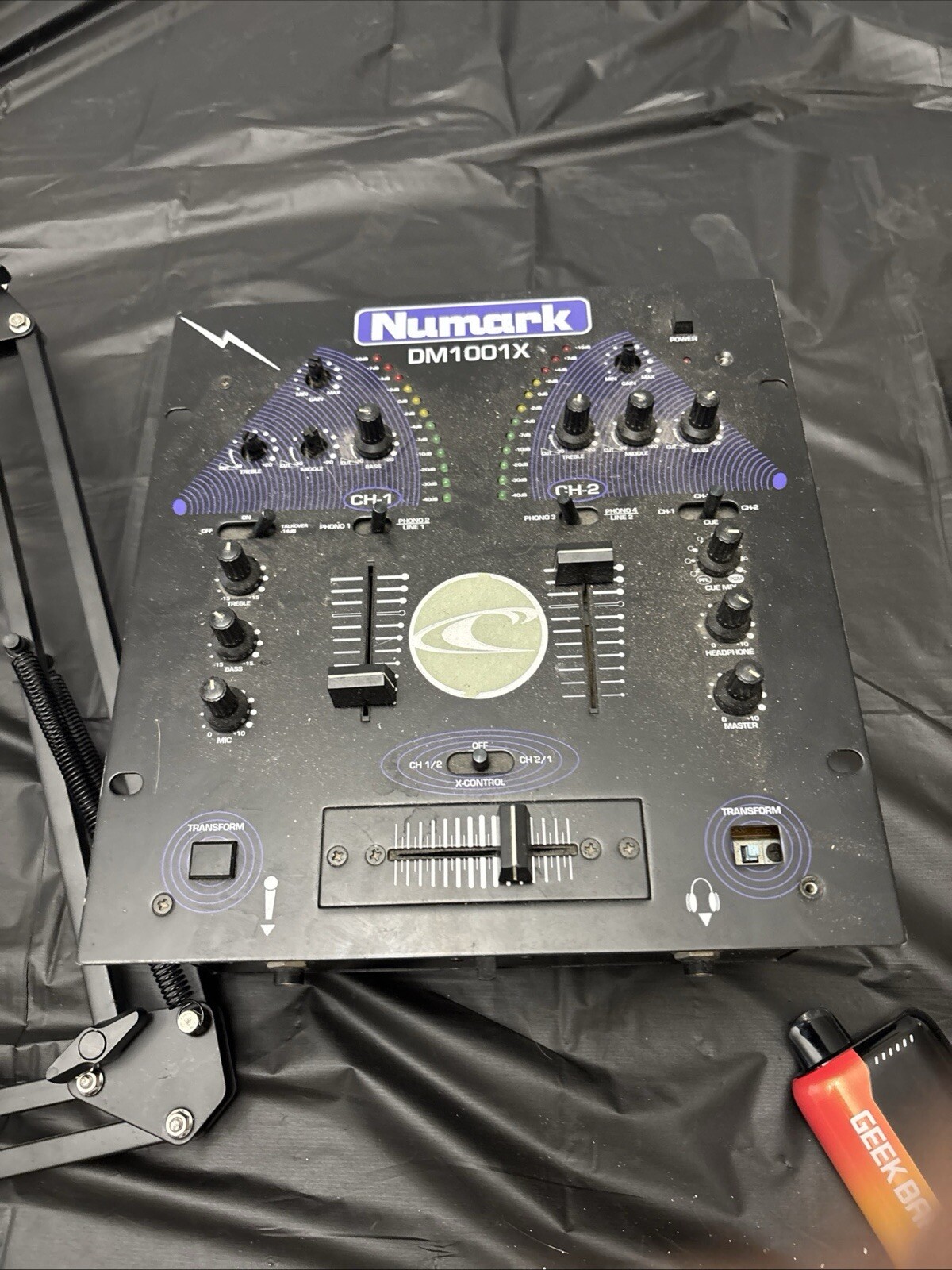 Numark DM1001X 2 Channel Rack Mountable DJ Mixer