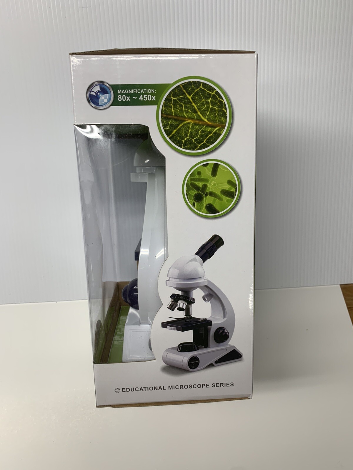 Educational microscope Item For Young Learners 80x~450x Ages 8+ With Aux Tools