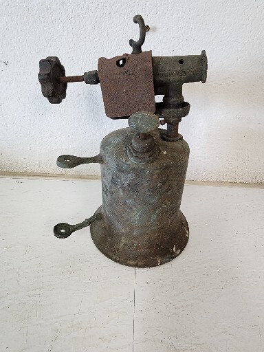 Antique Brass C & L Blow Torch Clayton & Lambert Mfg Co  Art Decorative Vintage