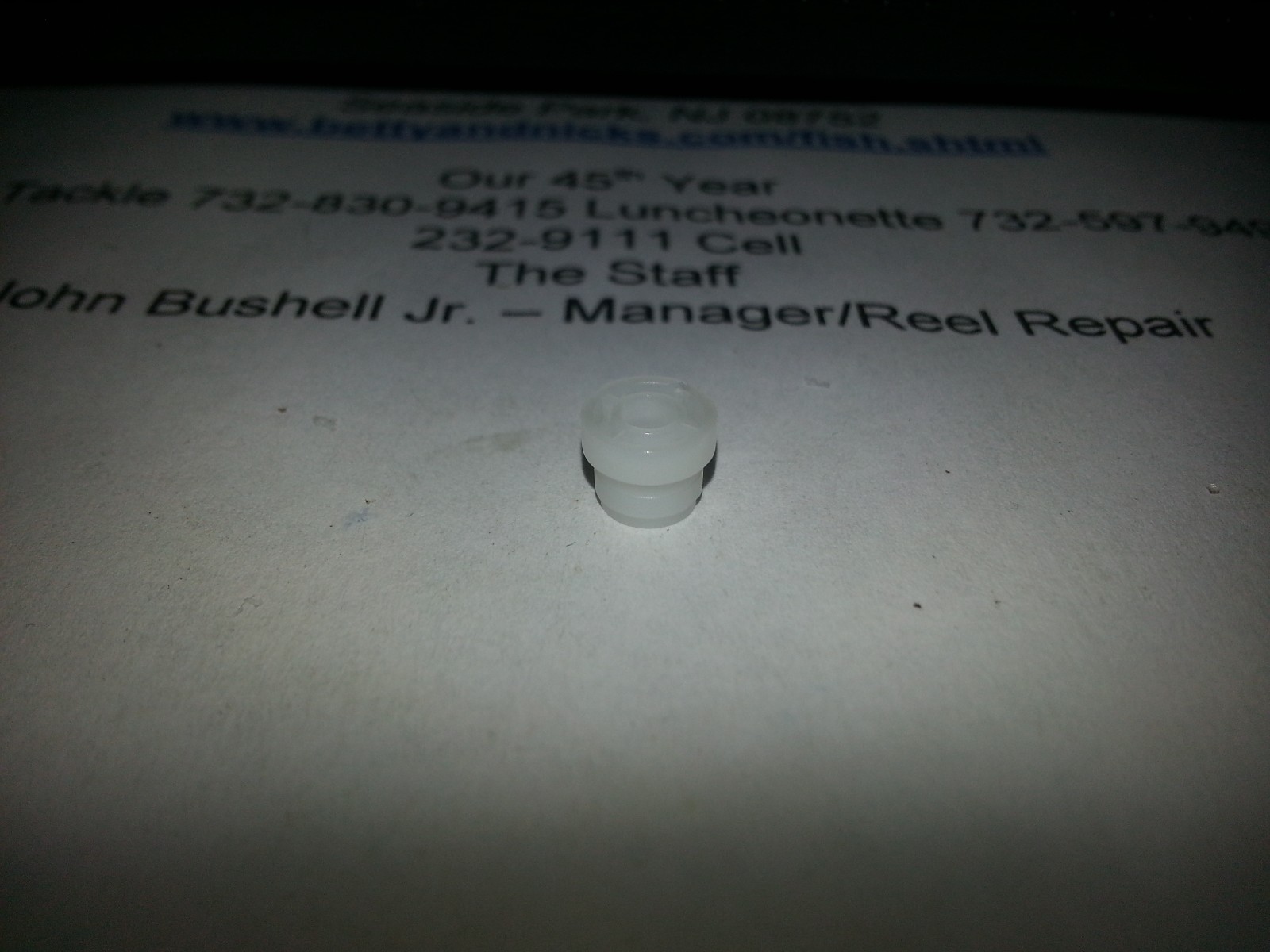 1 Daiwa Part # F67-9501 Worm Shaft Collar Fits EM-X,Z3000,3500iA,SS2-3000,3500C