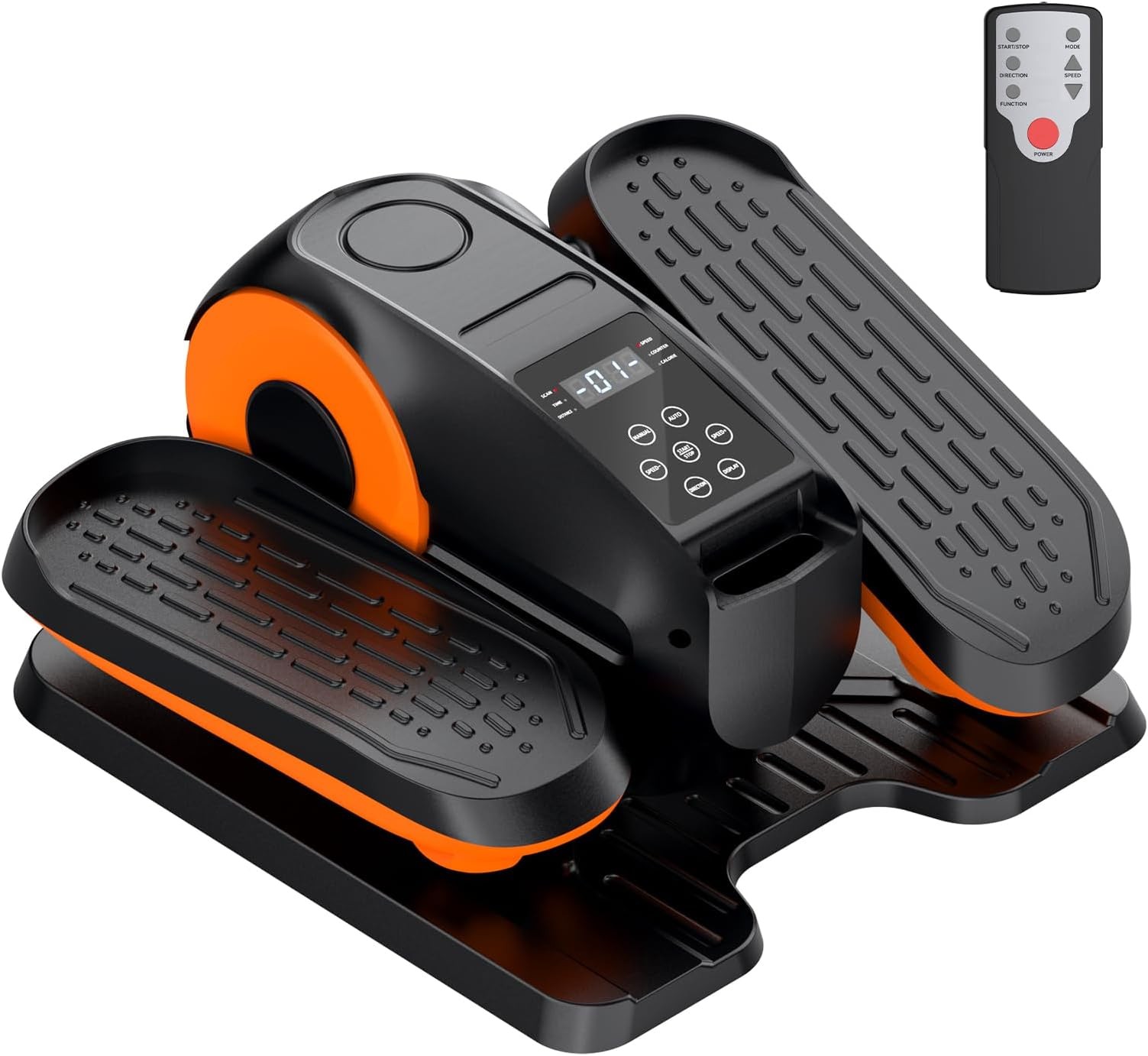 HTM Under Desk Elliptical Machine - Electric Elliptical Exerciser for Seniors...
