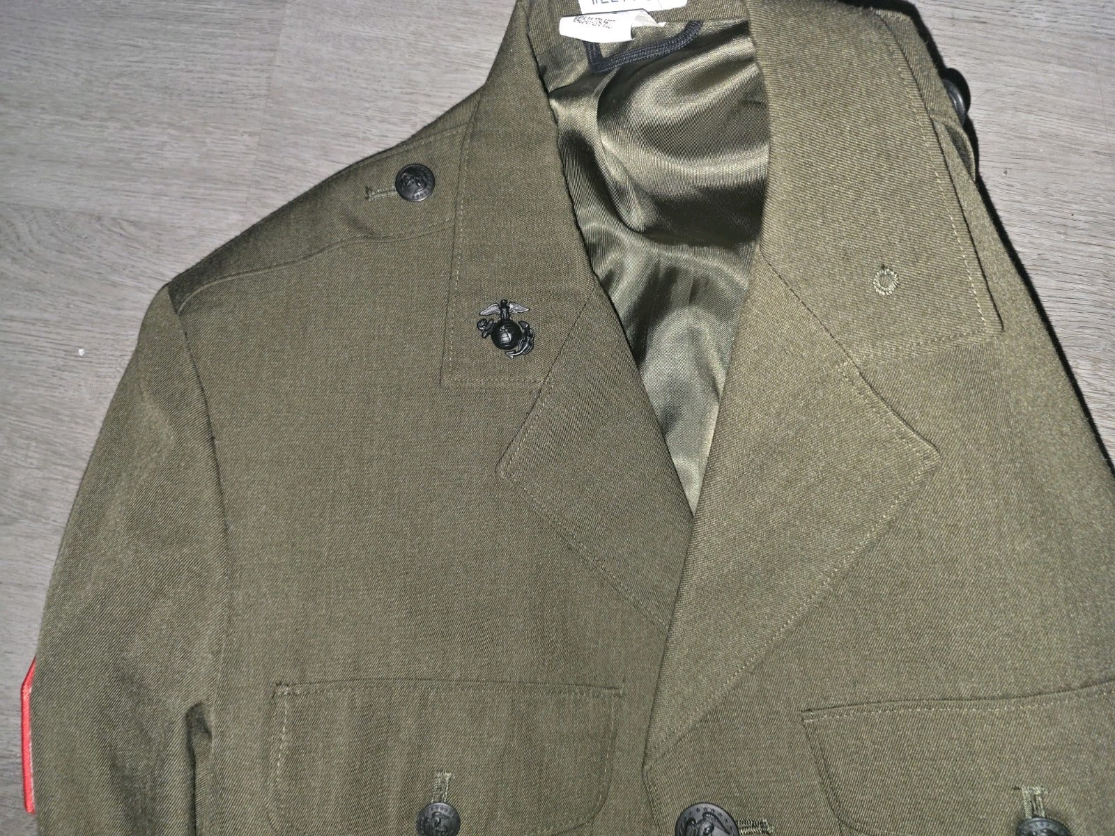 USMC Alpha coat Size 41R No Belt