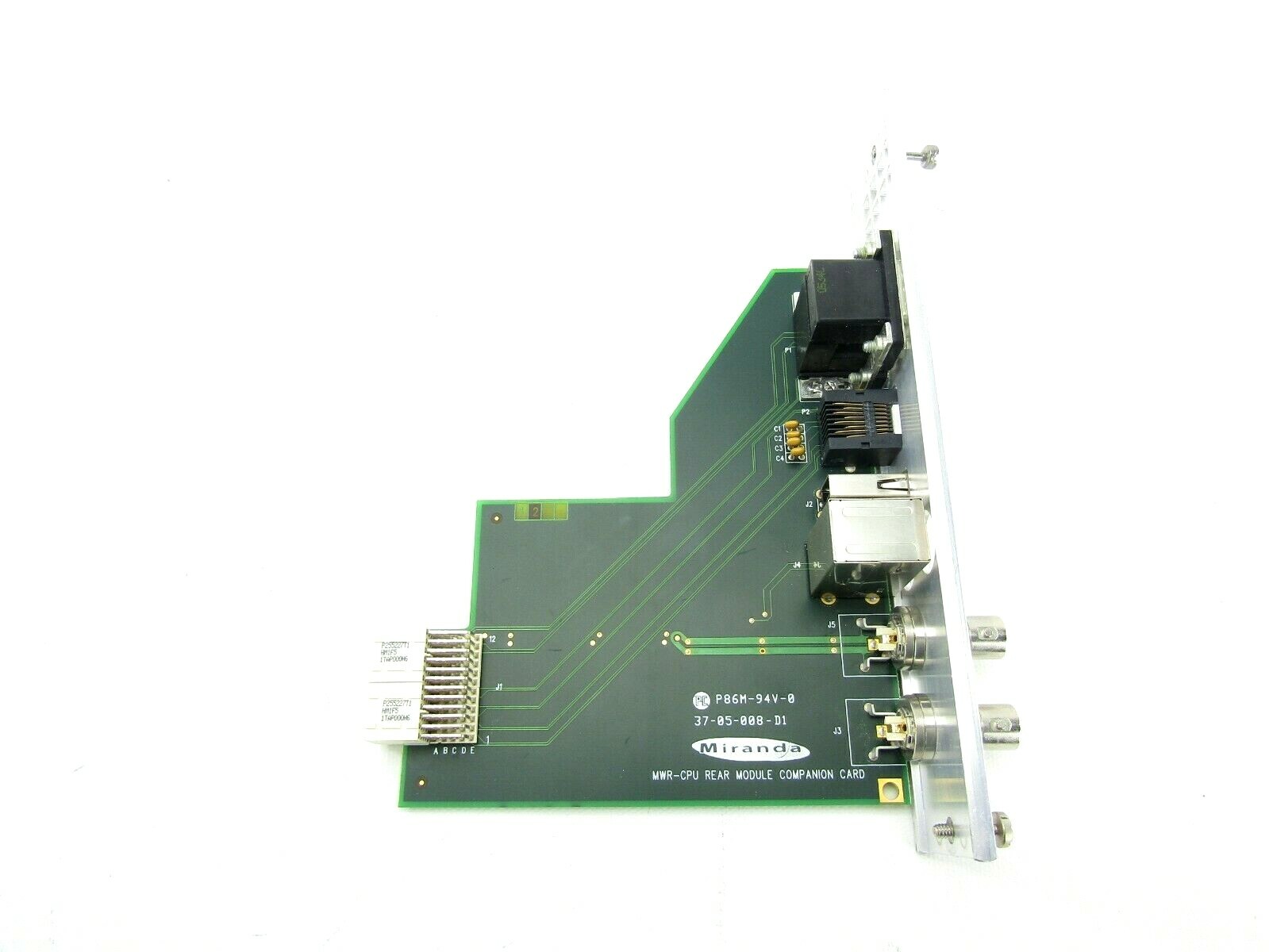 Miranda MWR-CPU Rear Module Companion Card