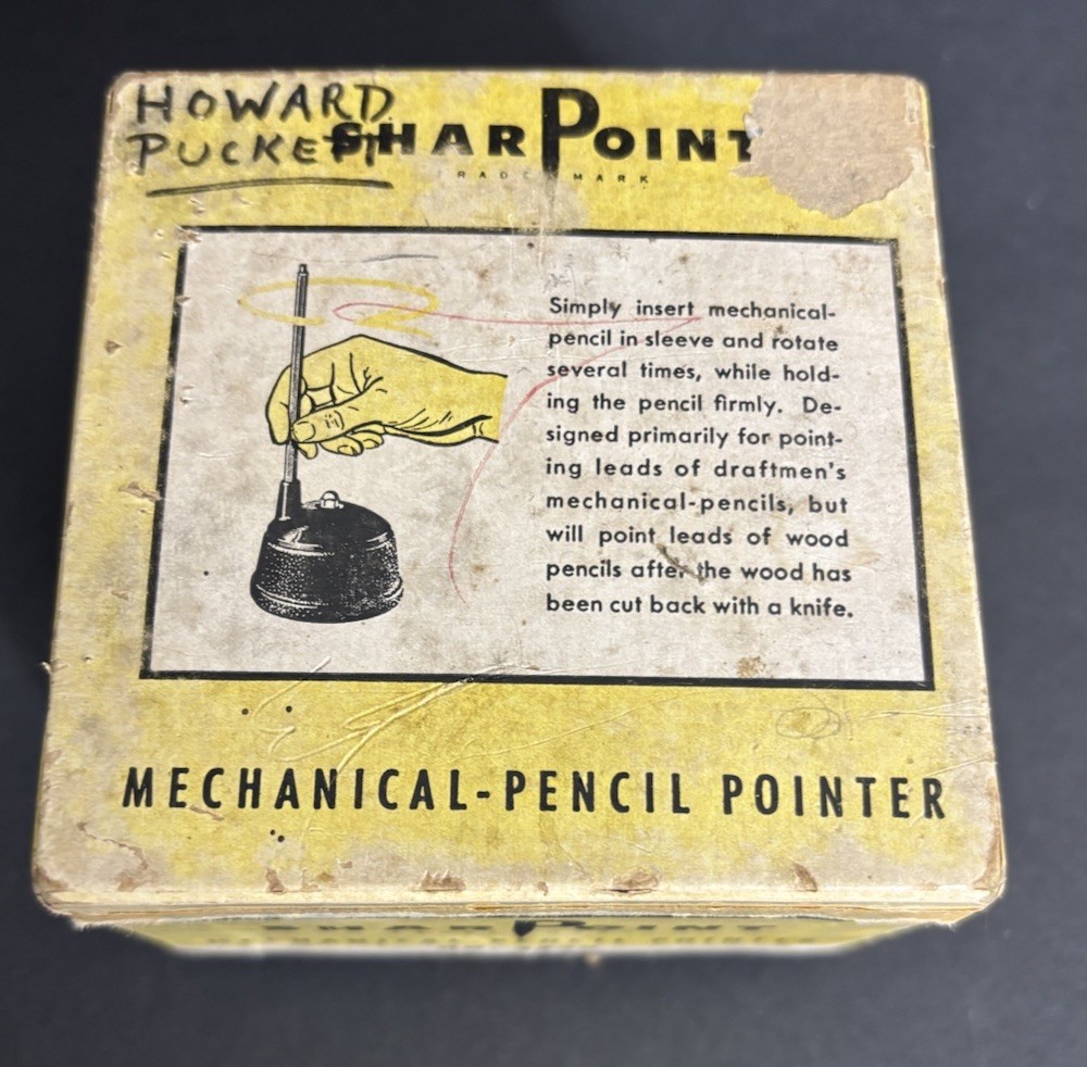 Shar Point Mechanical Pencil Pointer Diezgen No. 3230 Drafting Vintage READ