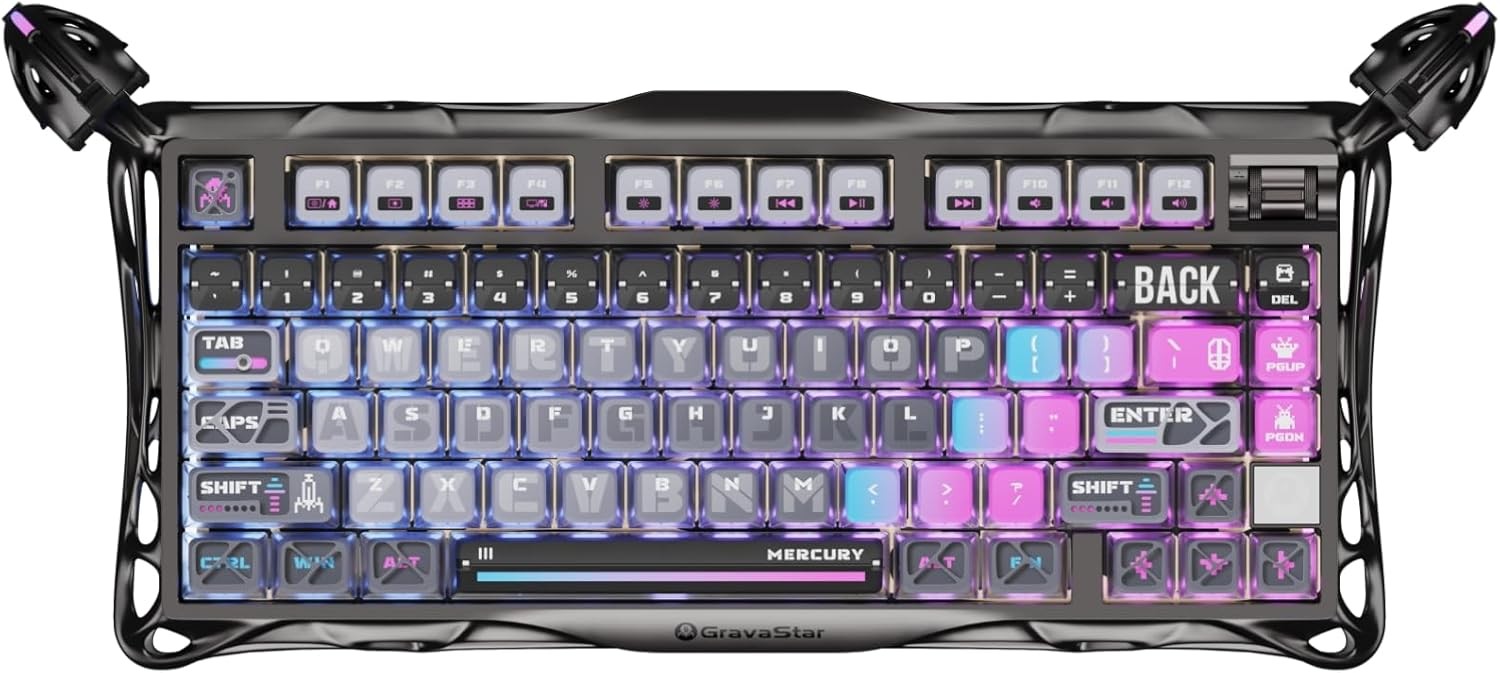 Mercury K1 Pro 75% Wireless Mechanical Keyboard