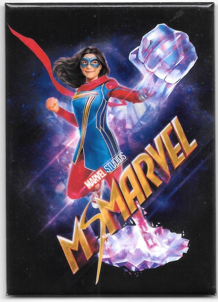 Ms Marvel TV Series Figure with Big Fist Image Refrigerator Magnet NEW UNUSED