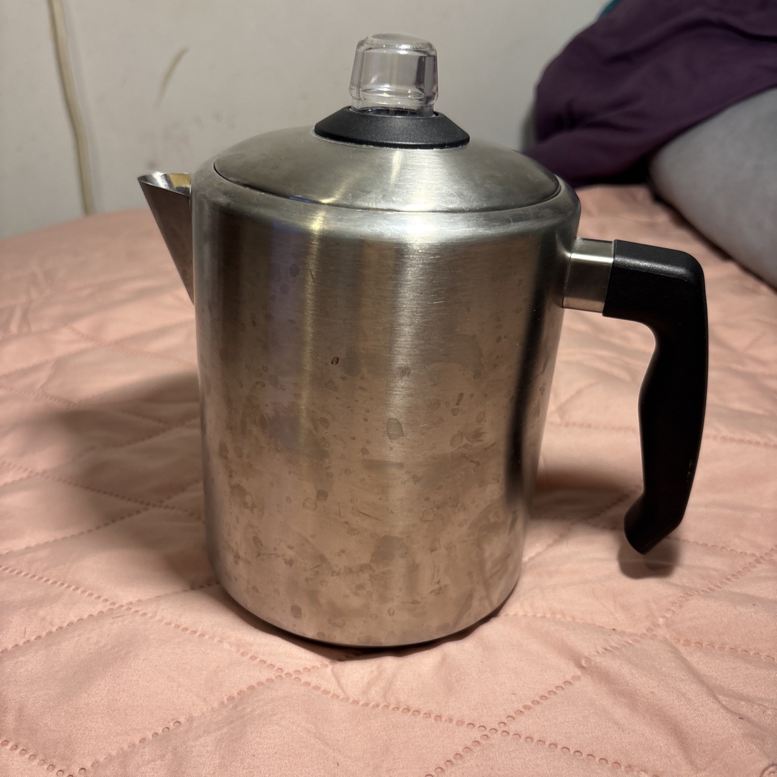 Knapp Monarch Stainless Steel Percolator