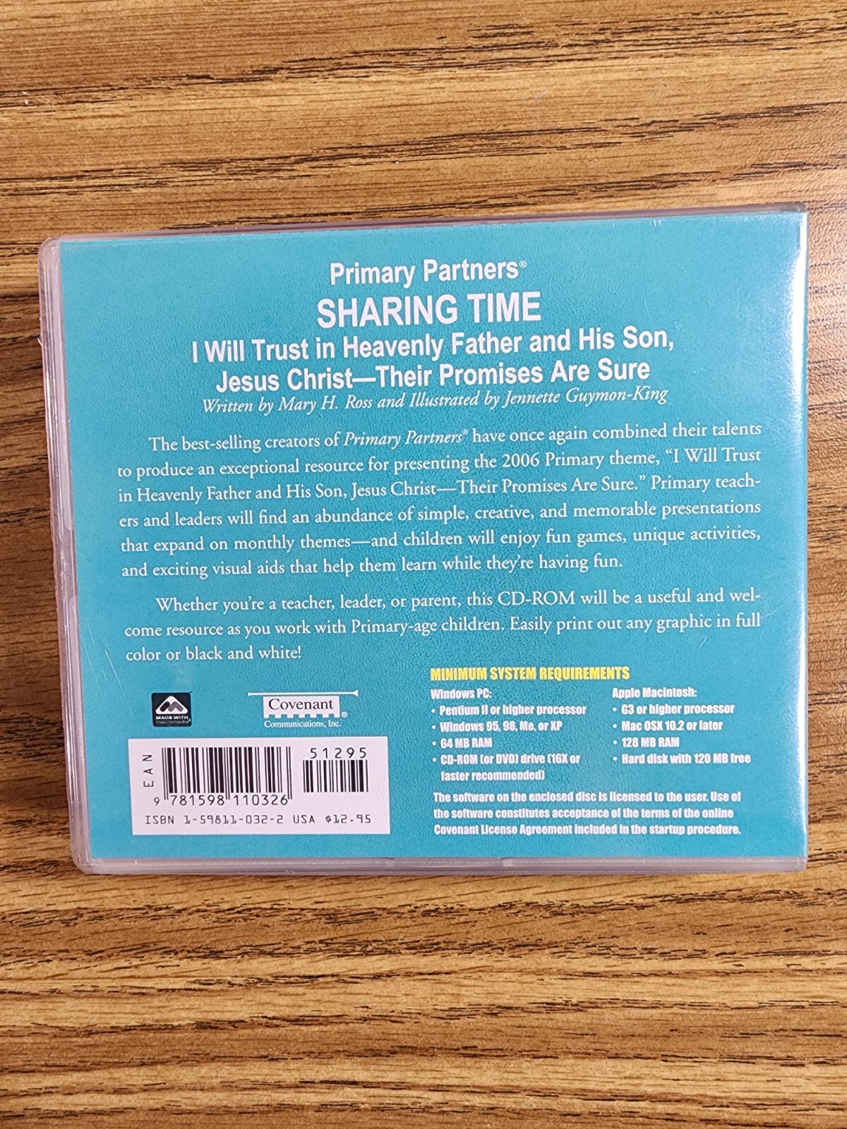 Primary Partners, 4 CD-ROM All 4 Sharing Time, LDS Teachings