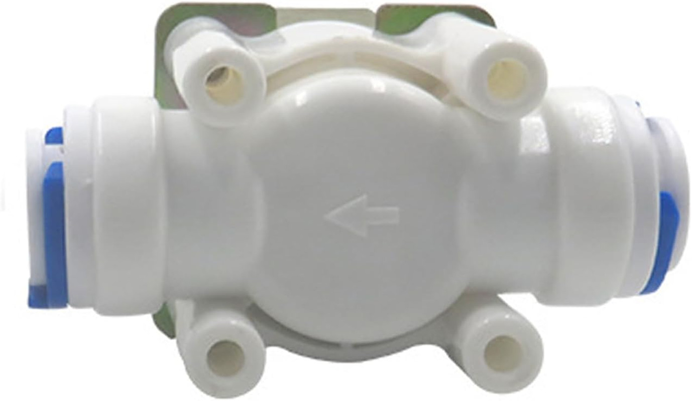 3/8" DC 24V Solenoid Valve N/C Normally Closed Water Inlet Flow Switch