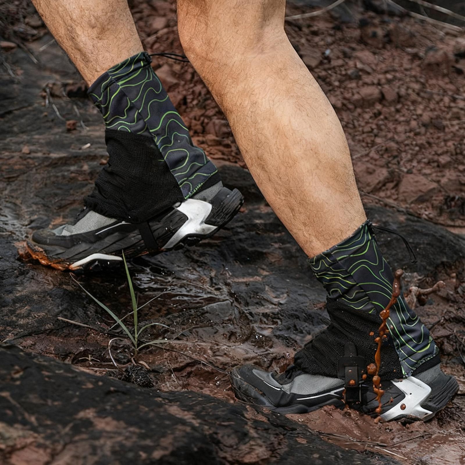 Trail Gaiters Sandproof Breathable Protector 1 Pair Low Shoes Gators For Ideal