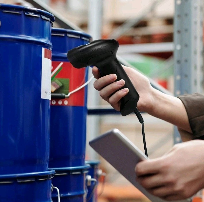 NetumScan NSL6BLS Wireless Barcode Scanner, New Open Box
