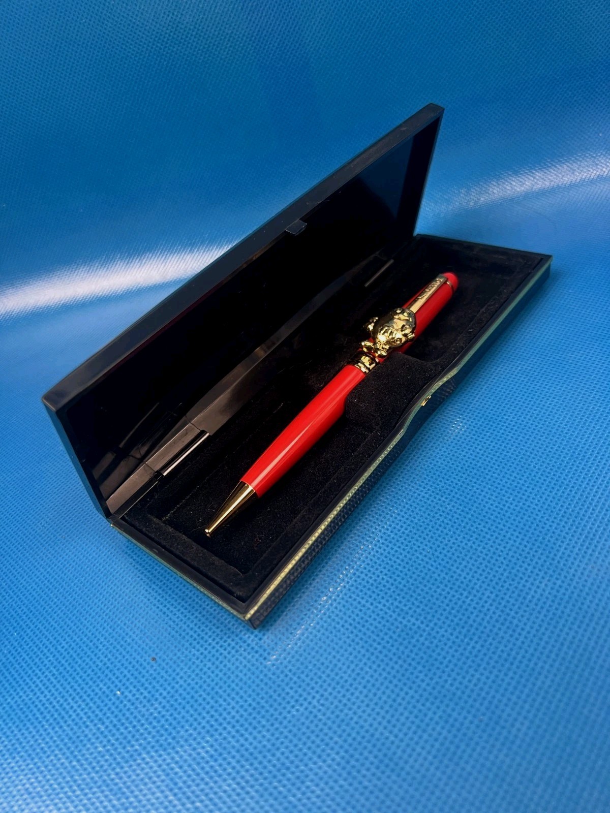 M&M'S Band Character Pen Red Mar's Inc. with case Black Ink