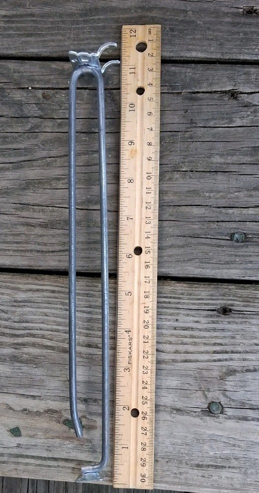 44 Staight Metal Hooks For Peg Boards