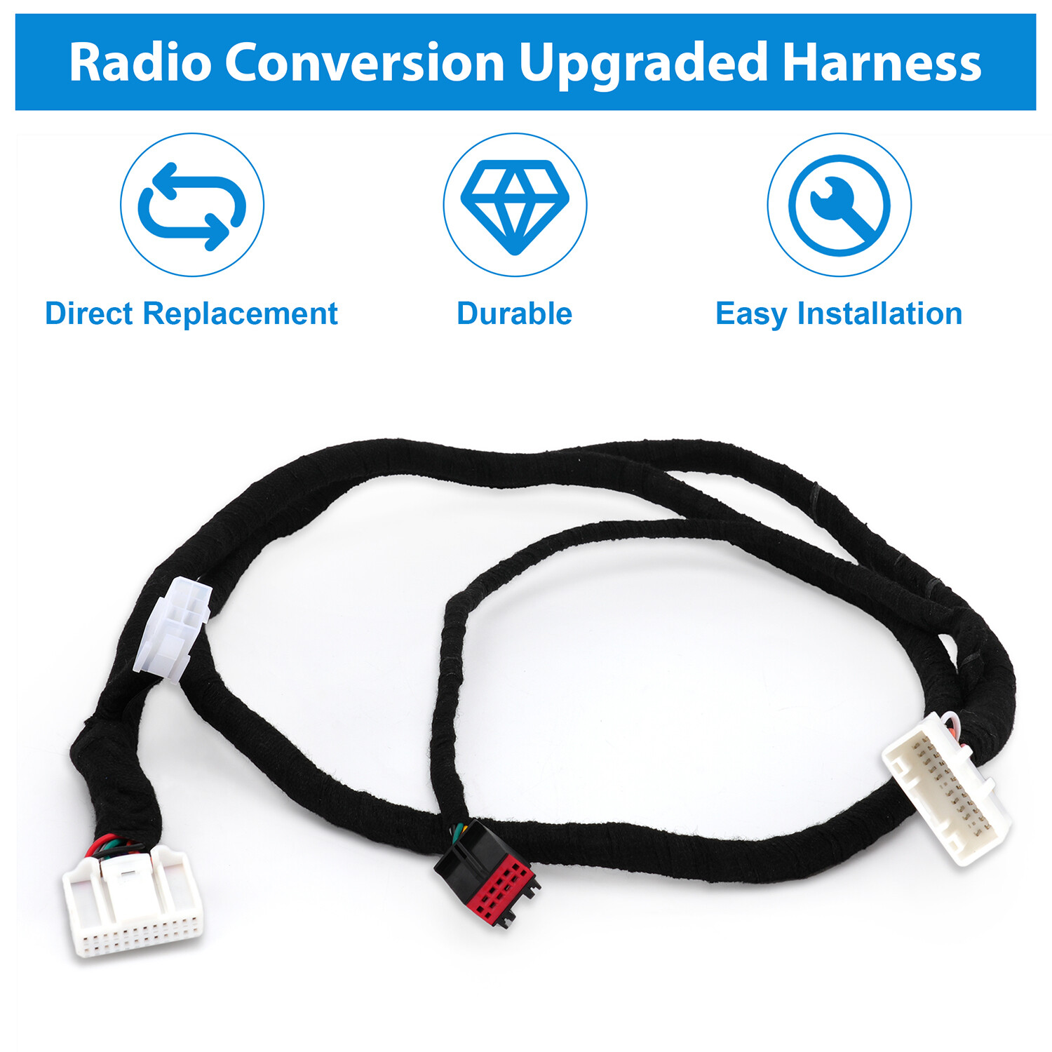 8.4" UConnect Upgrade Conversion Harness For Ram 1500 2500 7-Speed
