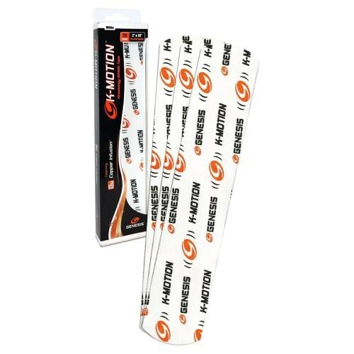 Genesis Bowling K-Motion Kinesiology Wrap Tape White - Free Ship - Pkg/20