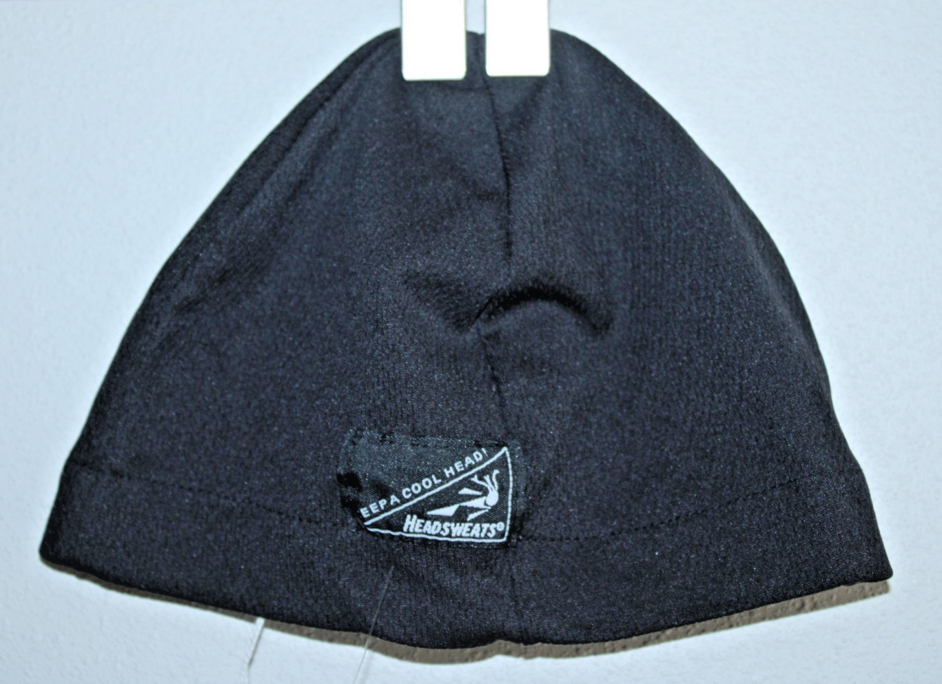 Headsweats Coolmax Cycling Skull Cap Black 20" One Size Activewear Triathlon Tri