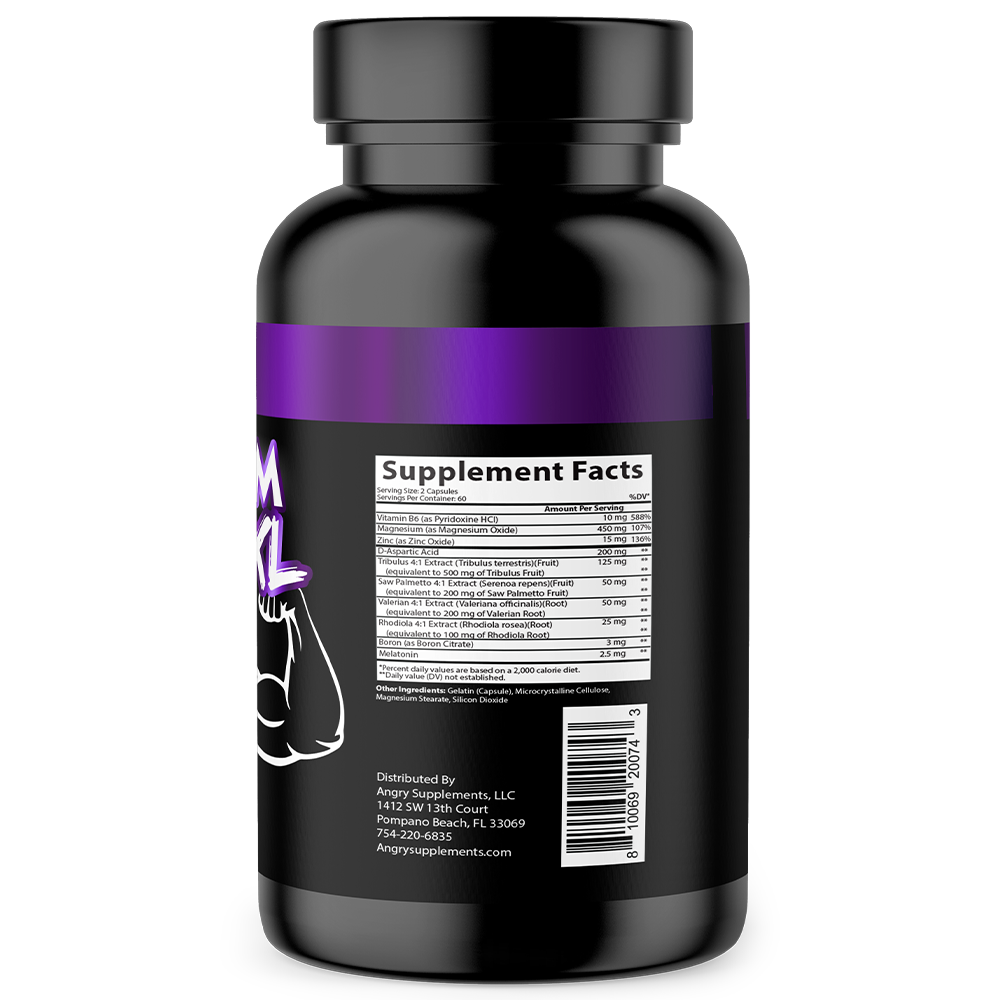MONSTER TEST 120CT CAPS + MONSTER PM XL 120CT Test Booster Men Drive