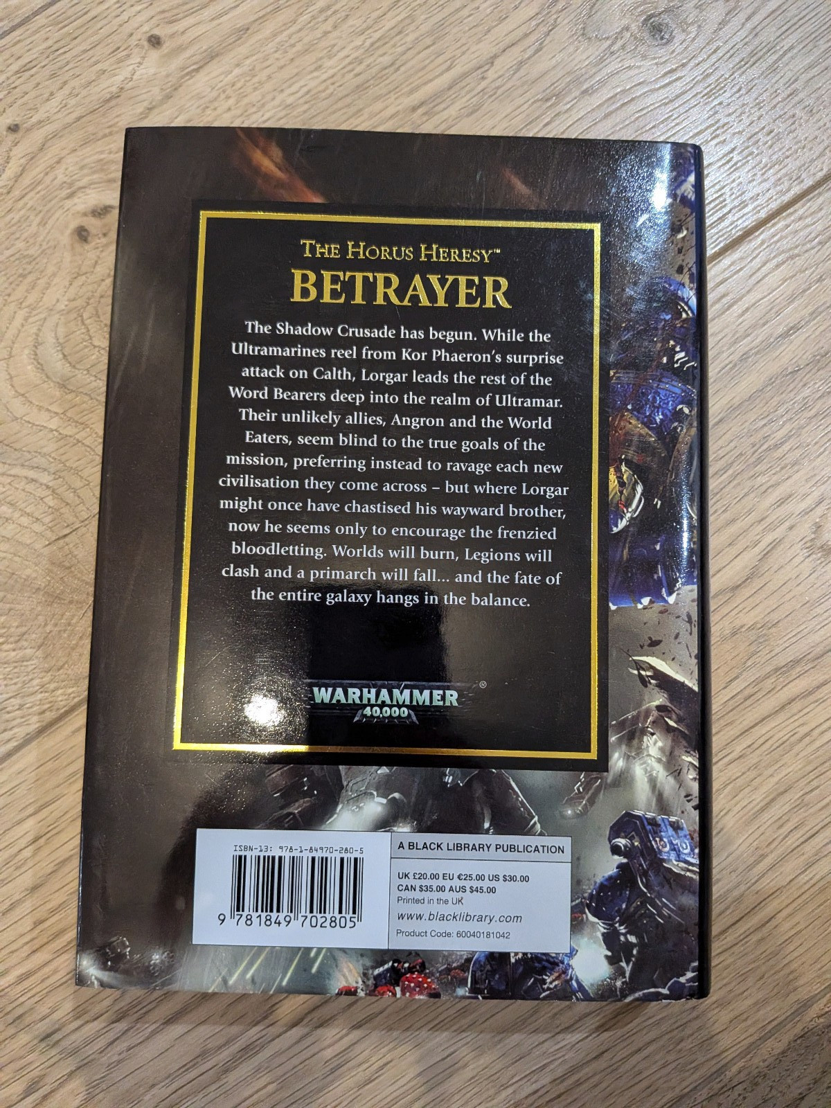 Horus Heresy Book 24 - Betrayer - Hardback