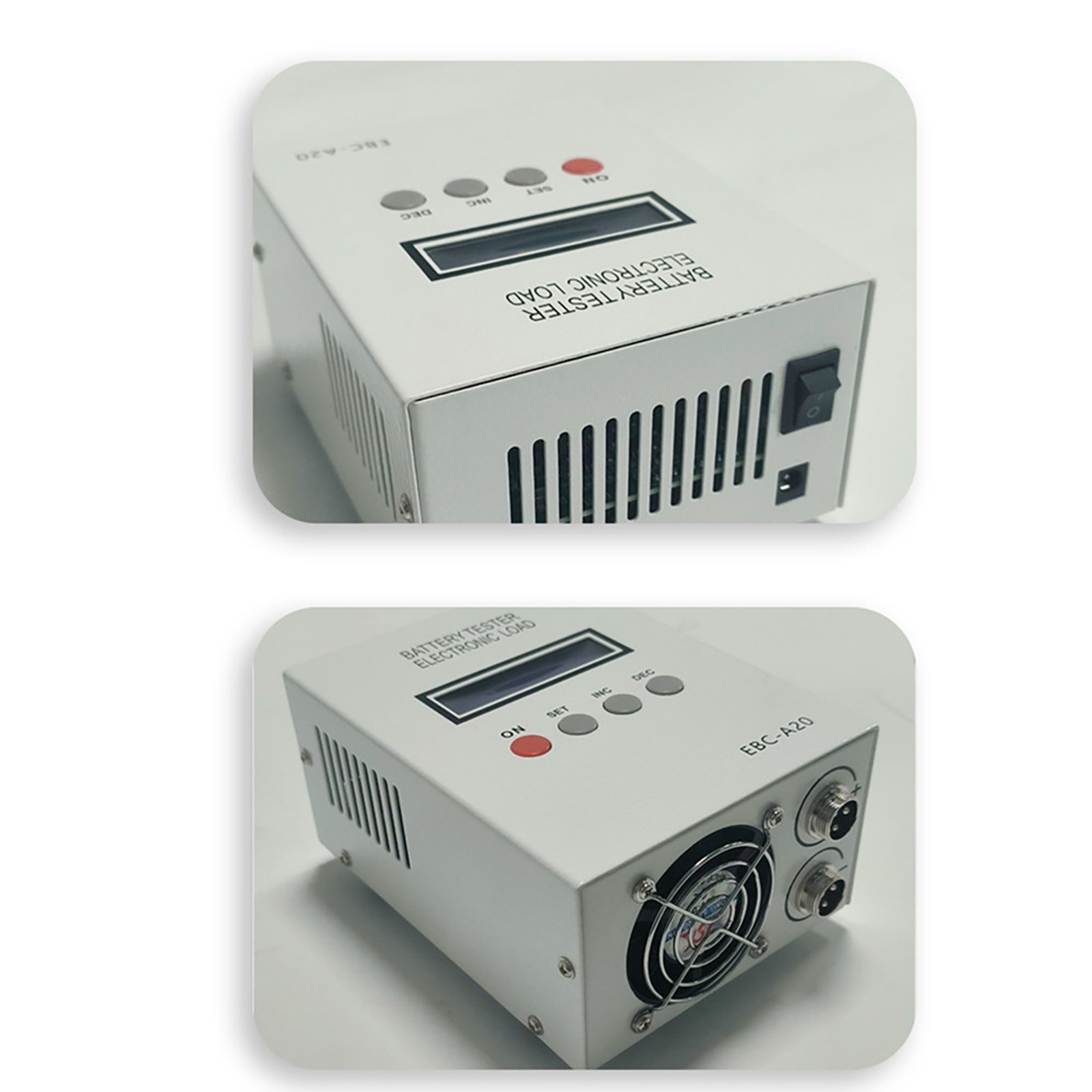 EbC‐A20 Battery Capacity Tester Battery Load Tester High Performance LCD Display