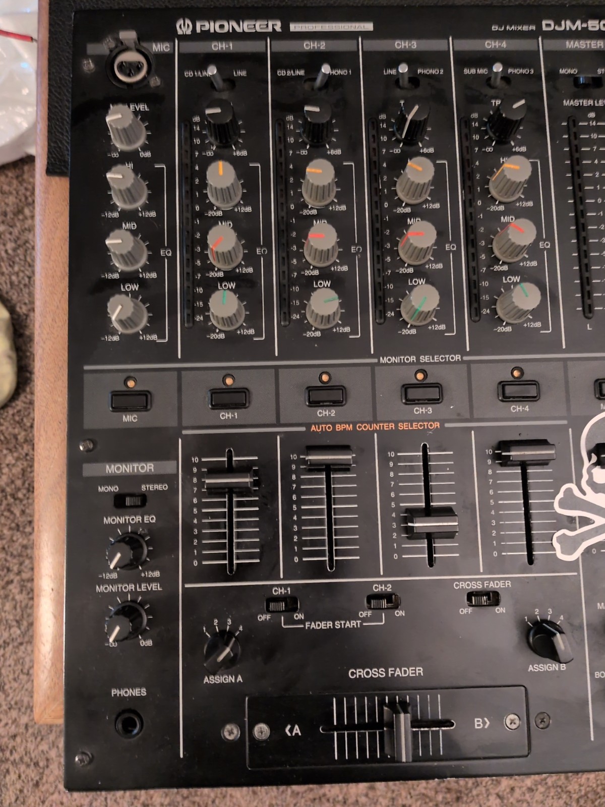 PIONEER DJM-500 Professional DJ Mixer