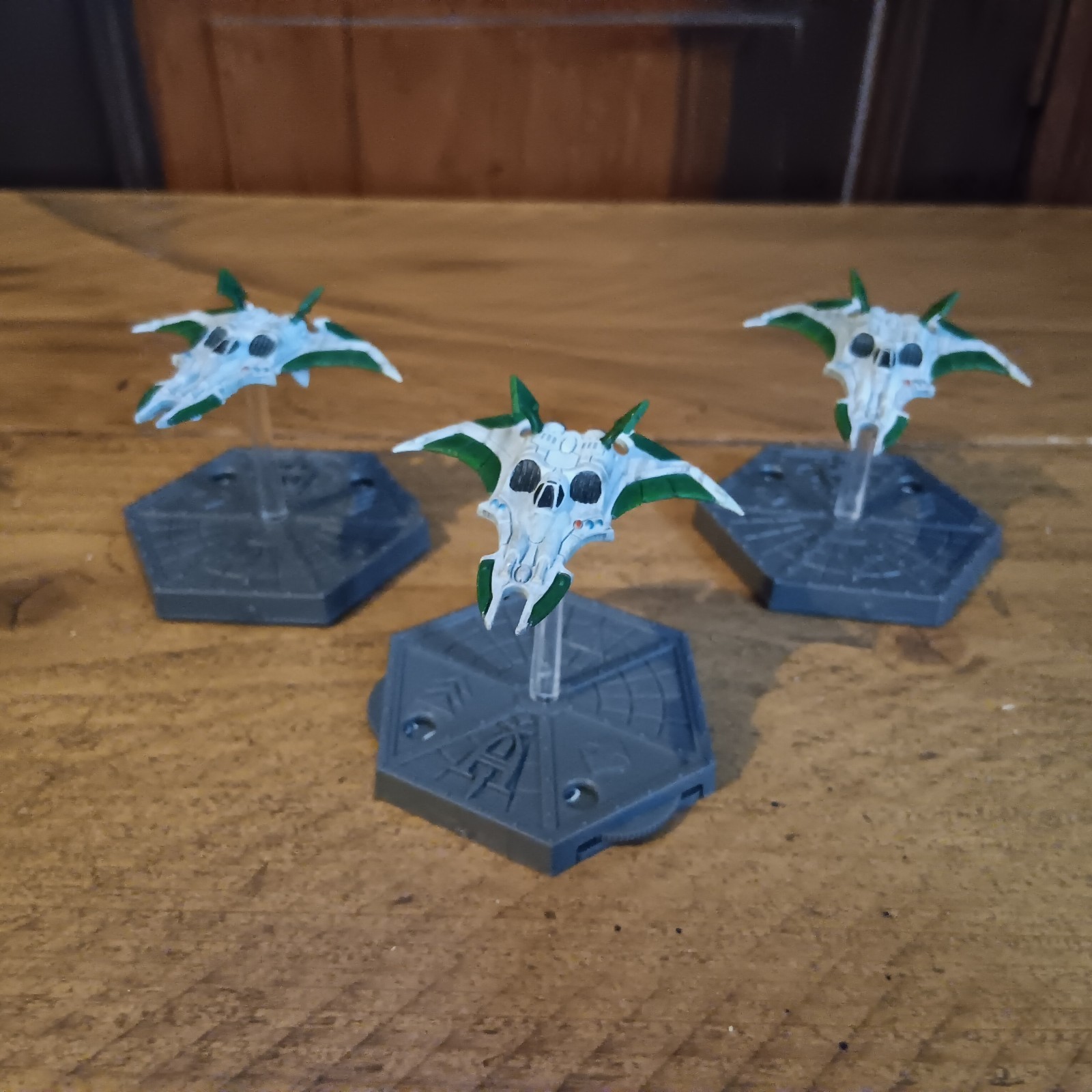 Aeronautica Imperialis Asuryani x3 Nightwing Fighters Warhammer 40K Eldar