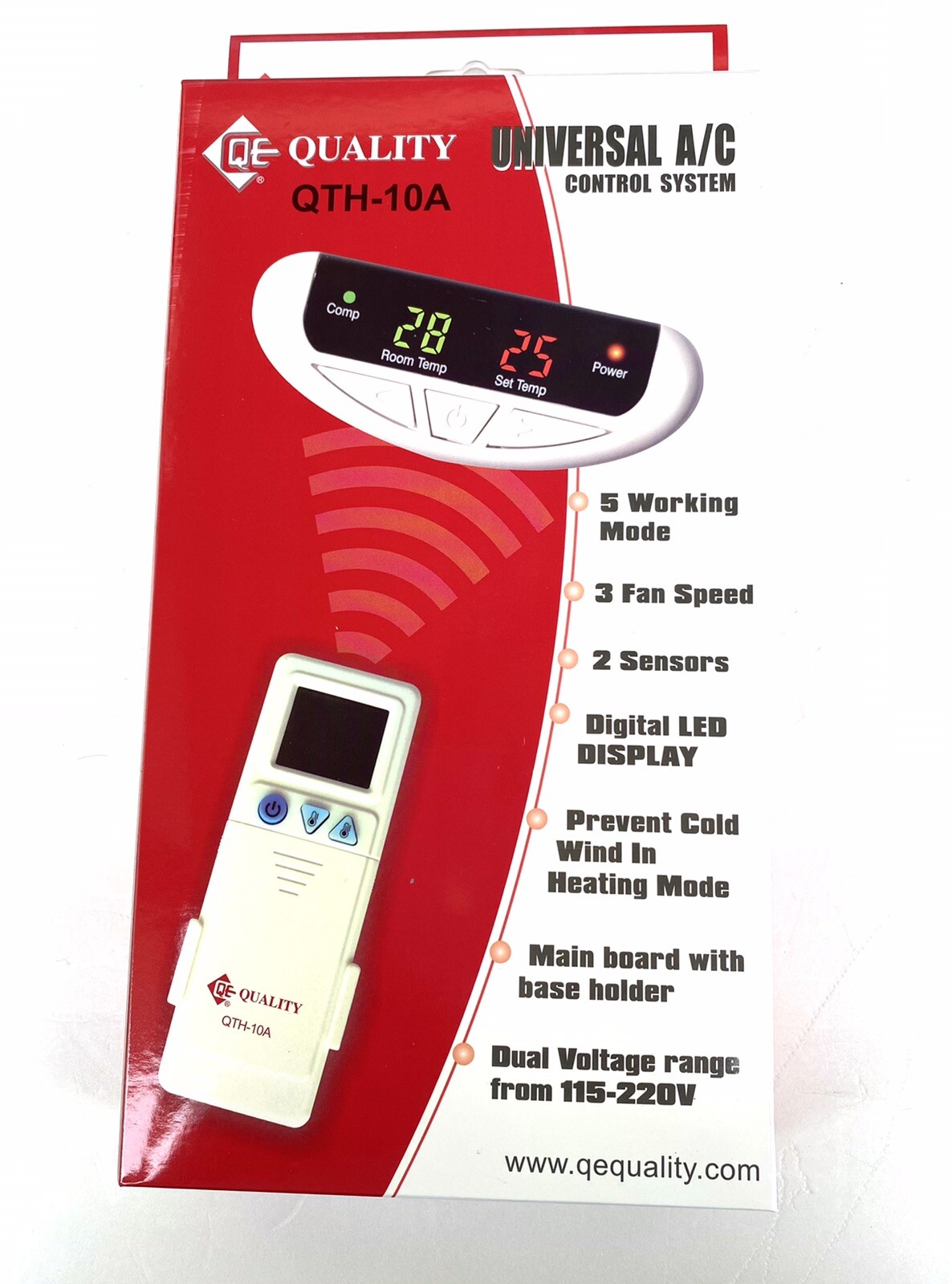 Universal AC Control System With Remote,Transform & Sensor For Mini-Split System