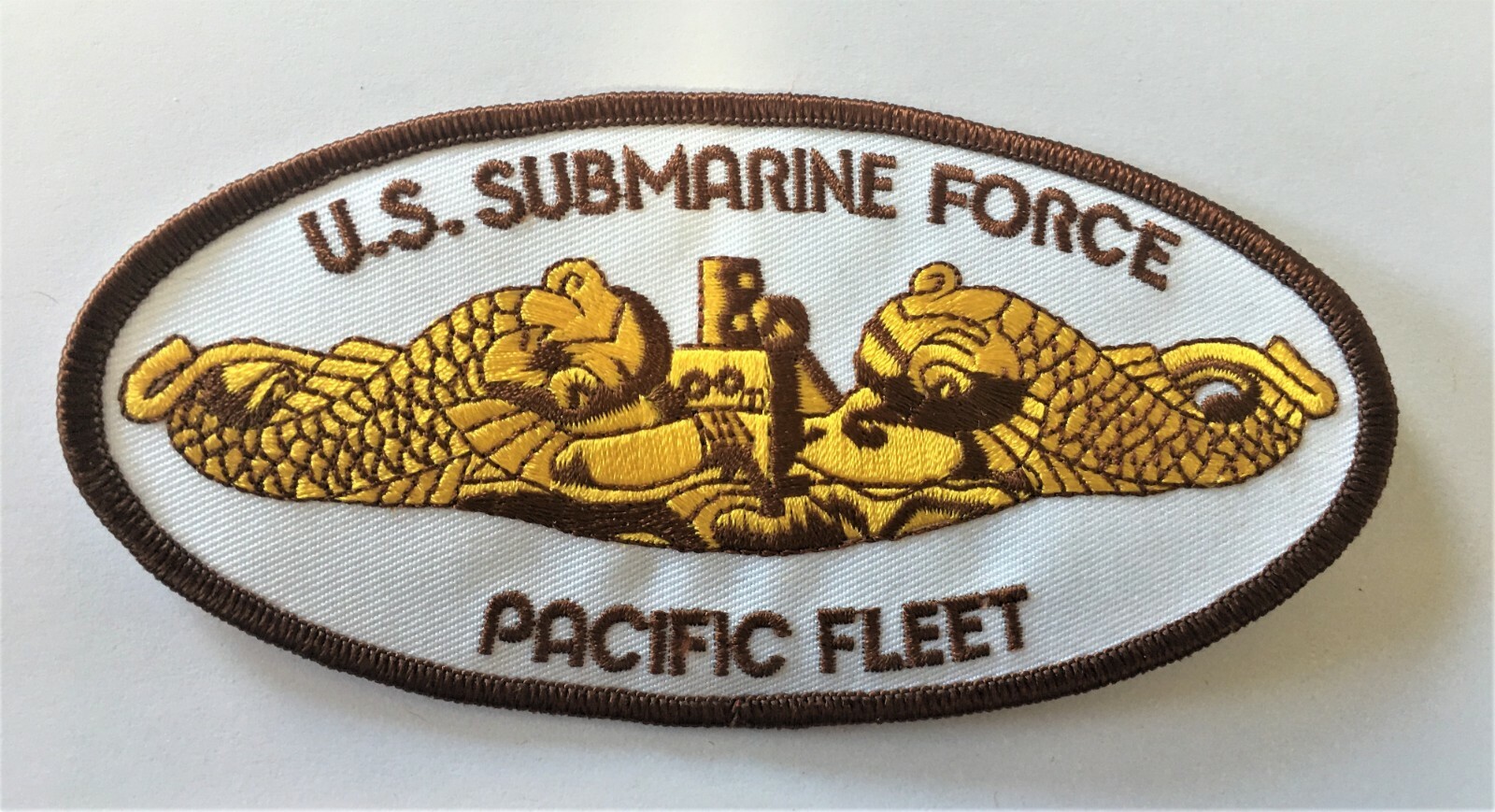 US Submarine Force Pacific Fleet SUBPAC Gold Patch SSN SSBN Trident Boomer Nuke