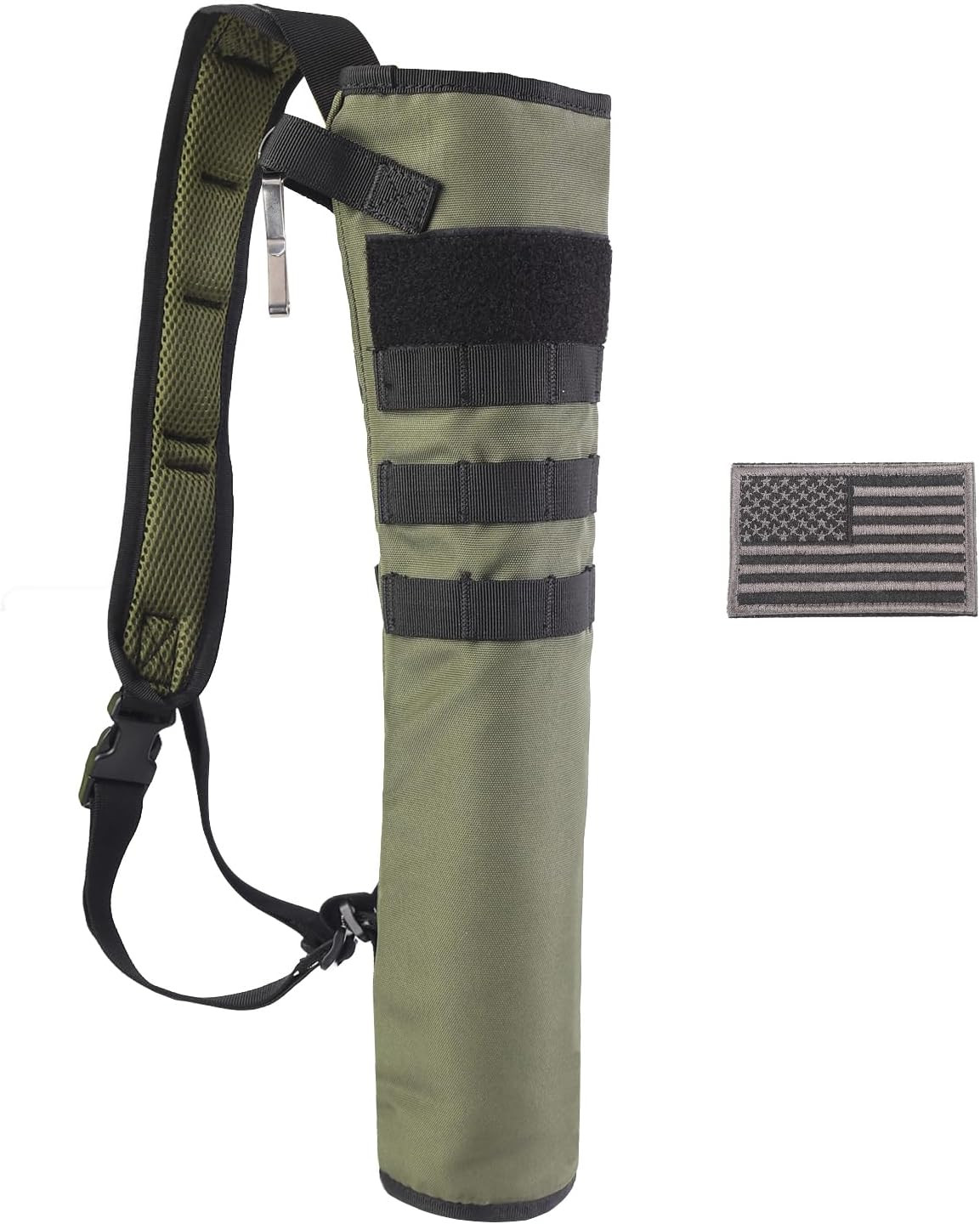 KRATARC Archery Lightweight Back Arrow Quiver Dual Use Foldable Compact Hip