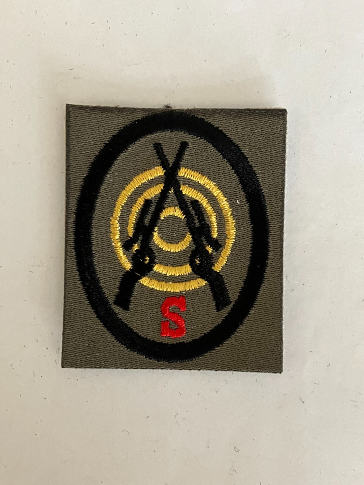 Ireland, Irish Army Sniper qualification sleeve patch