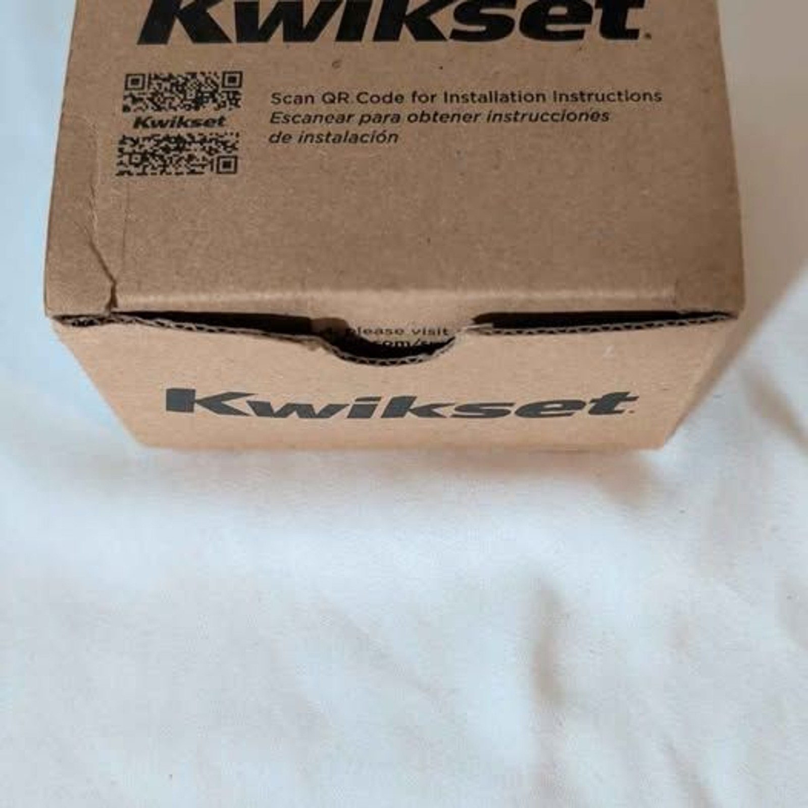 Open box Kwikset 660 Single Cylinder Deadbolt