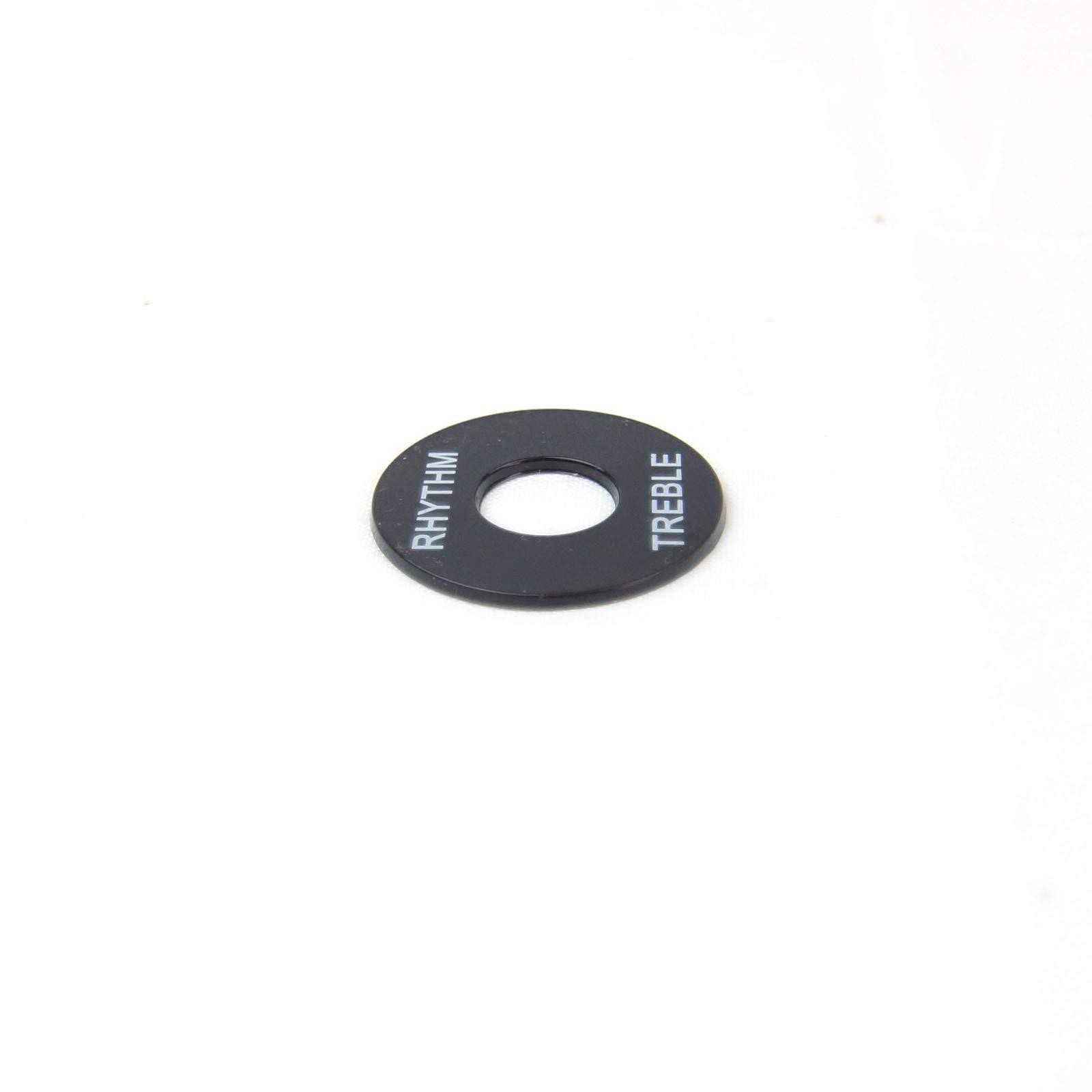 Toggle Switch washer Rhythm/Treble Ring, Black/White