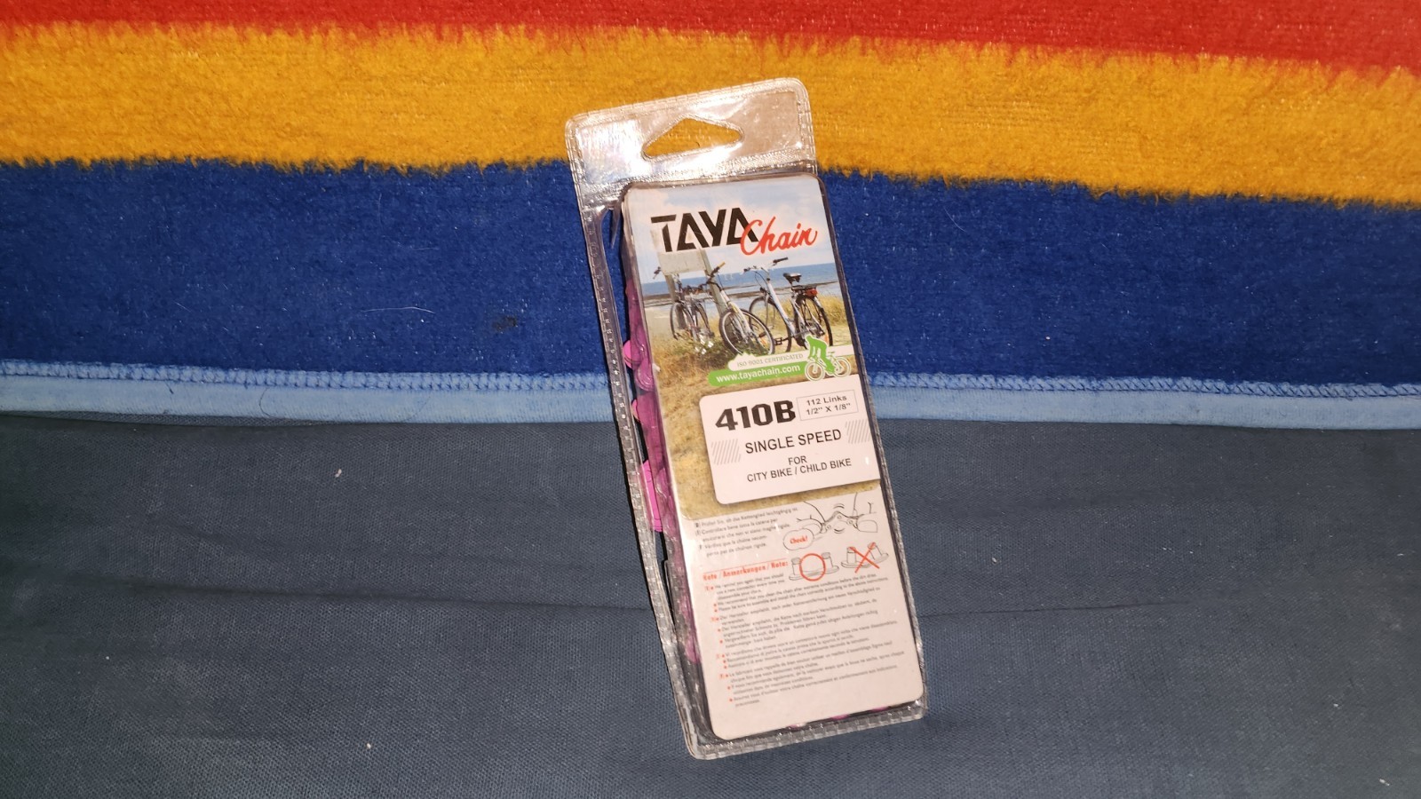 Taya 410B Chain Bicycle Bike Chain Purple