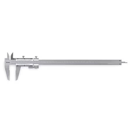 Westward 4Ku76 Vernier Caliper, 0-12 In, 2.5 In D