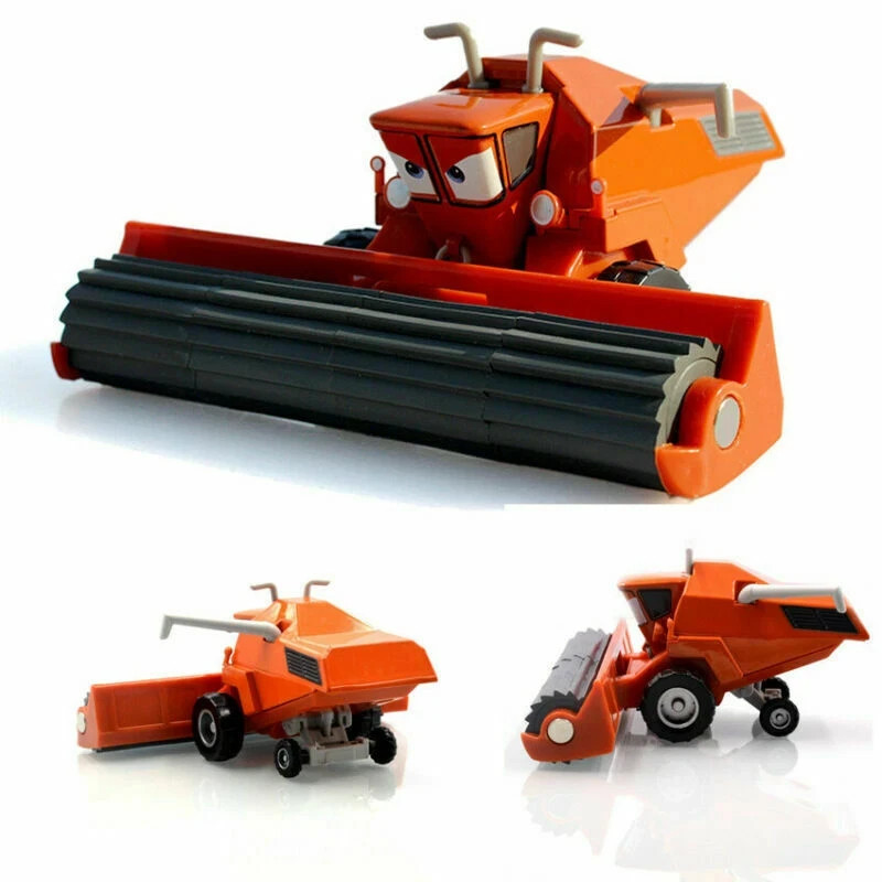Disney Pixar Cars Frank Combine Harvester 1:55 Diecast Model Car Toys Loose Gift