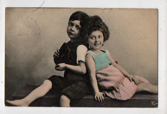c1910 postcard, from Egypt to Harford. New York
