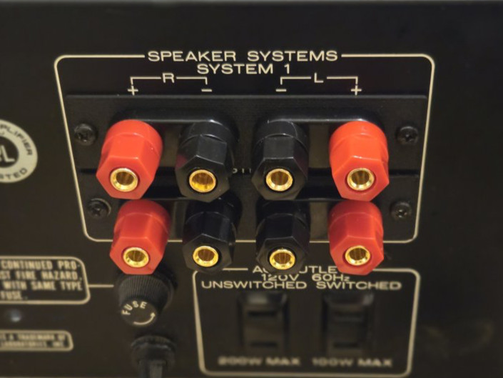 Marantz Model 3250 speaker terminal upgrade kit