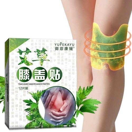 12Pcs Parche De Yeso De Rodilla De Ajenjo Alivio Del Dolor Articulación Artritis