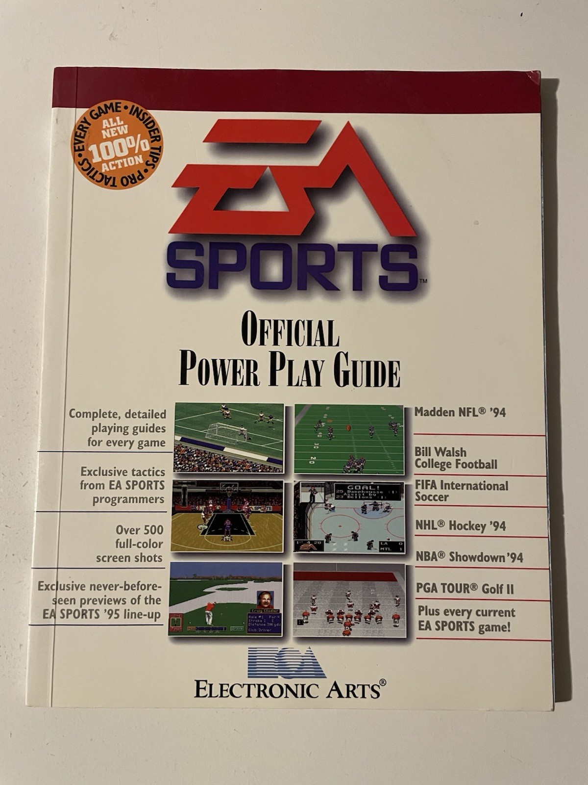 EA Sports Official Power Play Guide Video Game Book Electronic Arts Madden FIFA