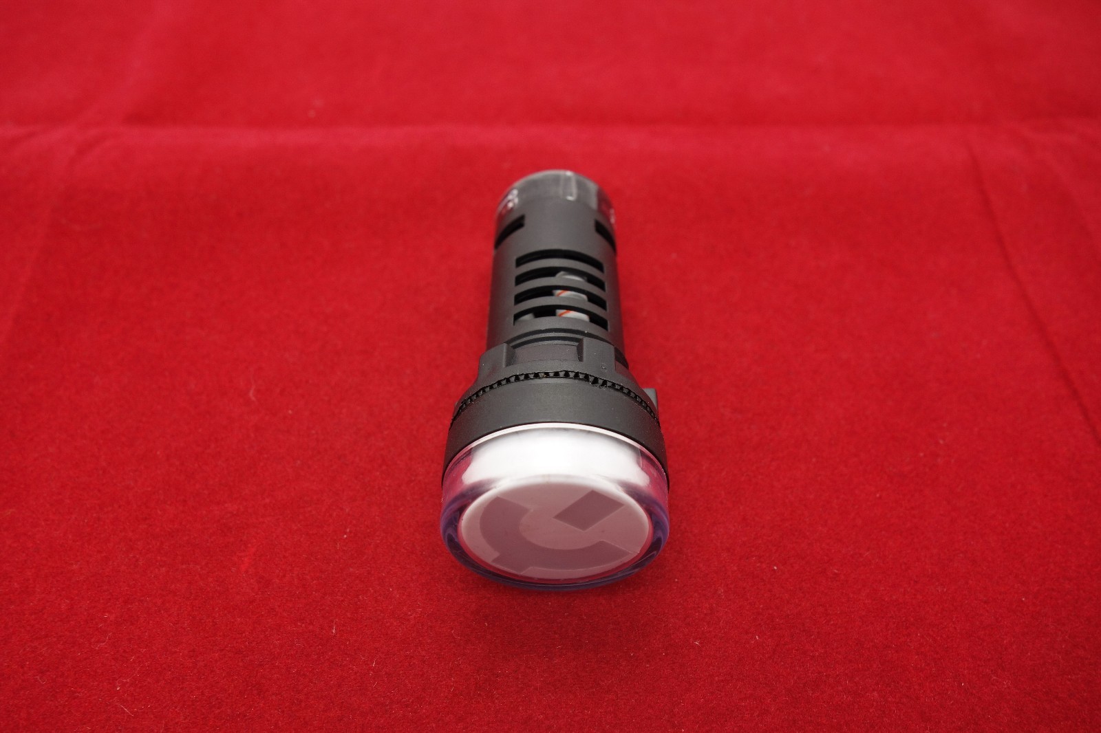 2PCS Cutout 22mm Red LED Circuit breaker Position Symbol Signal Indicator 220V