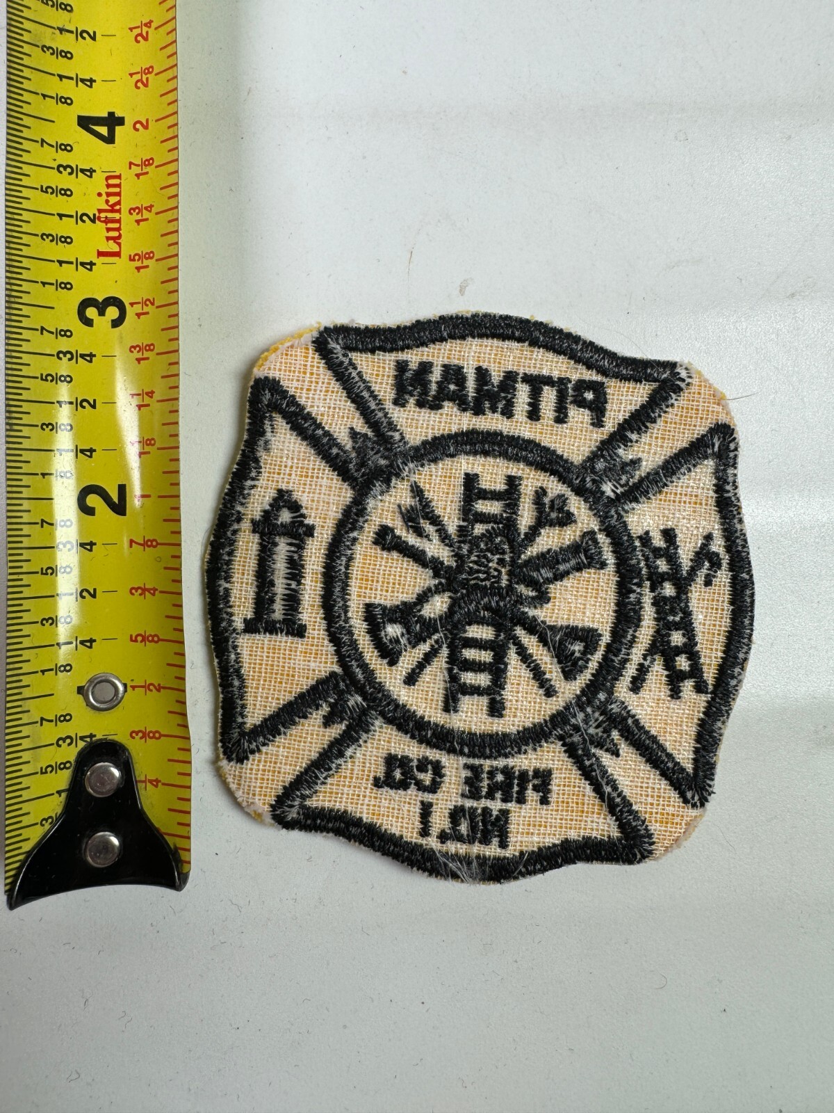Pitman Fire Co No 1 New Jersey NJ Patch L2