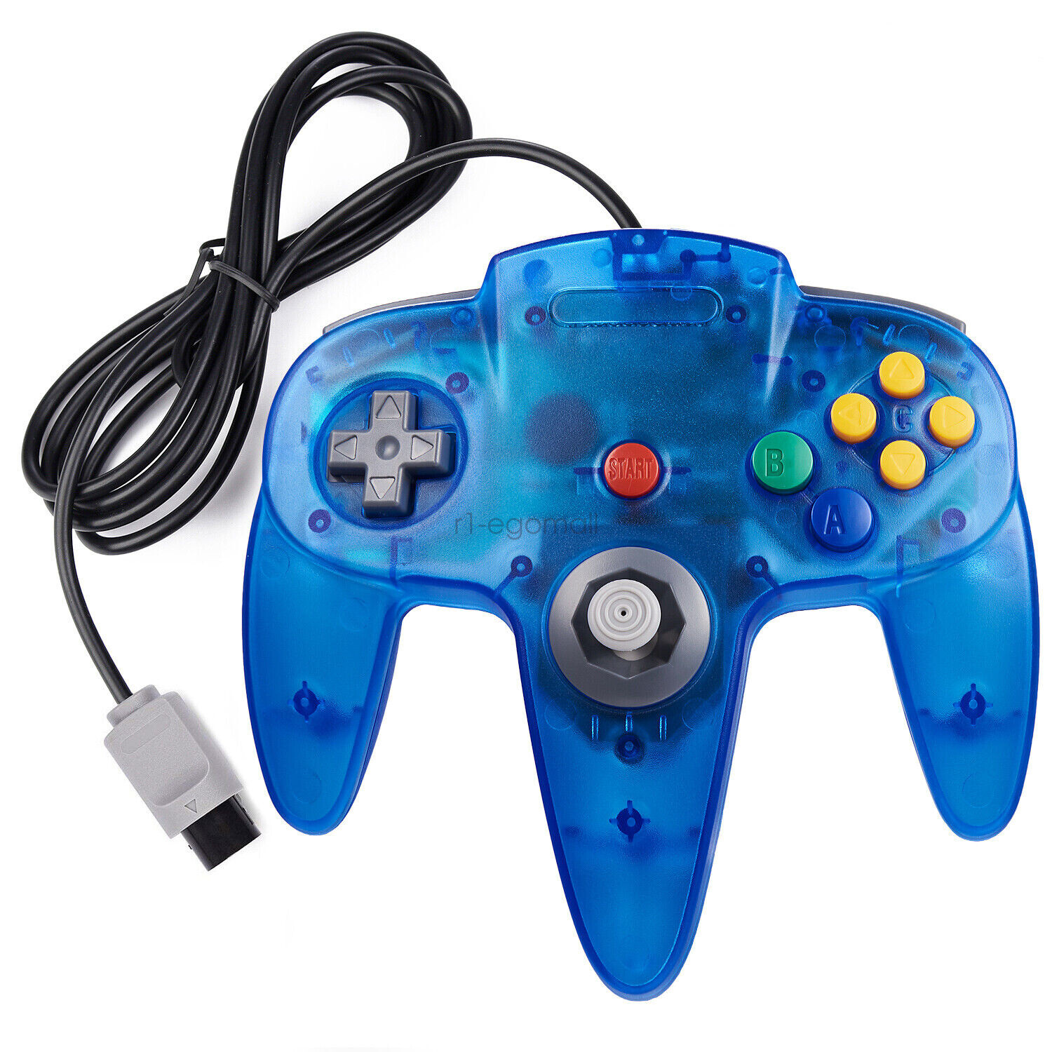 New USB/N64 Controller Gamepad Wired Game Joypad for Nintendo 64 Console/PC Mac
