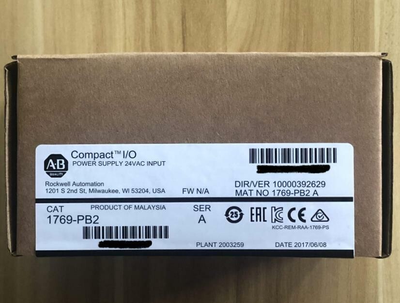 NEW Sealed Allen-Bradley CompactLogix DC 2A/0.8A Power Supply 1769-PB2